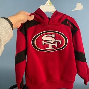 San Francisco 49ers hoodie. Kids size 4